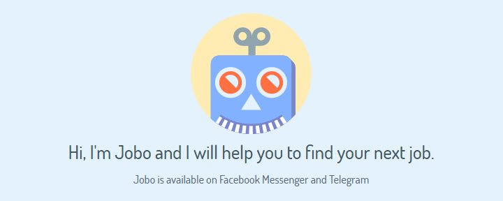 Jobo: Il bot di Telegram e Messenger per trovare lavoro