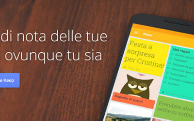 Come creare post-it su desktop e mobile con Google Keep