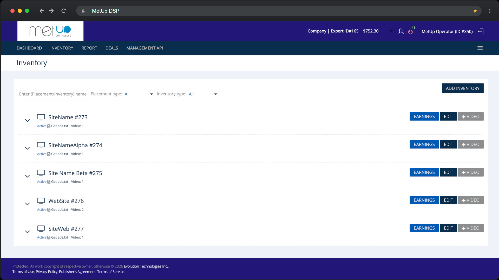 MetUp DSP - Simple Inventory Management MetUp DSP - Simple Inventory Management