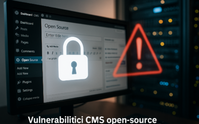 Vulnerabilità CMS open source nel 2026: rischi e sicurezza